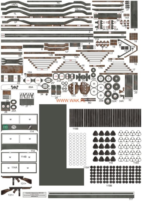 Jeep Willys Airbone s 75mm houfnicí