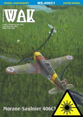 Morane-Saulnier 406C1 - Finlandia - Laserové doplňky - kostra