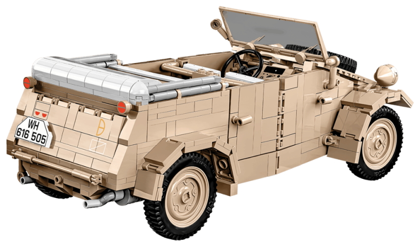 Kubelwagen TYP 82, WW II, 1:12  - Plastová stavebnice COBI