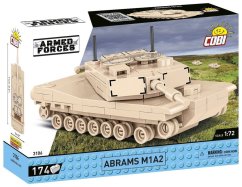 Mini Tanky - Abrams M1A2 - Plastová stavebnica COBI