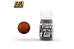Emailová farba AK Interactive 473 Xtreme Metal Cooper (30 ml)