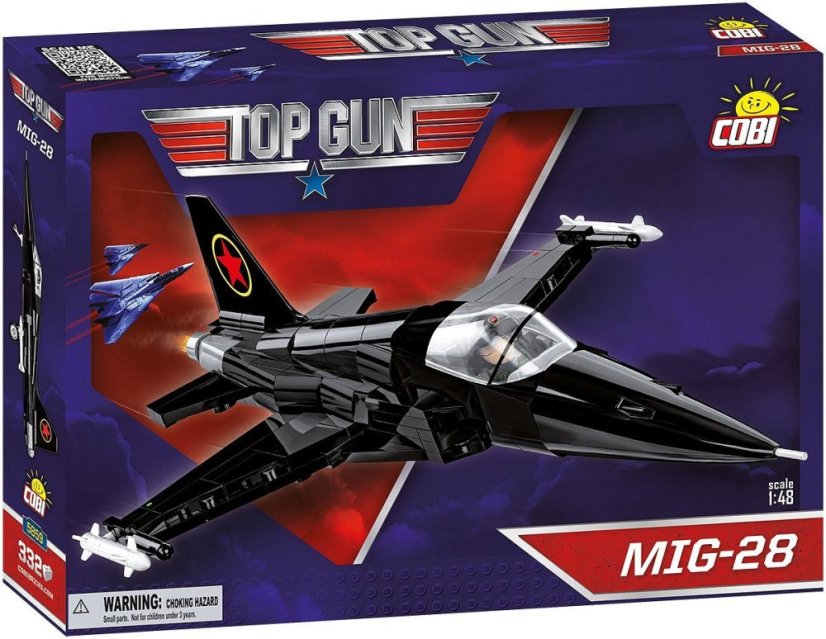 TOP GUN MiG-28 - Plastová stavebnice COBI