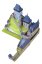 A simple cutout castle Karlstejn - Paper model