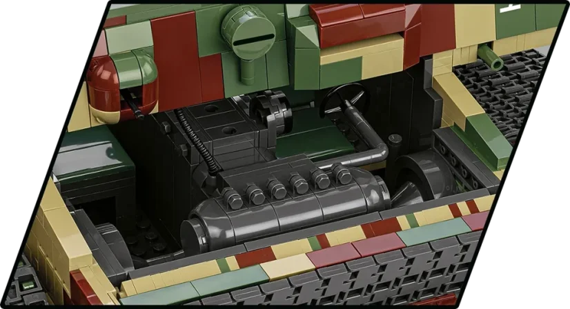 PzKpfw VI Ausf. E- Executive Edition 1:12 - Plastová stavebnice COBI