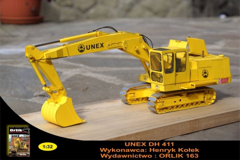 Pasové rypadlo UNEX DH 411