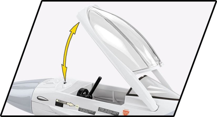 F-16AM Fighting Falcon UA - Plastová stavebnice COBI