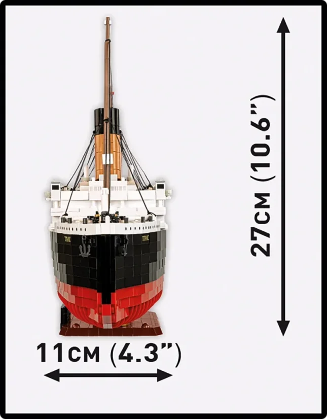 R.M.S. Titanic - Plastová stavebnica COBI