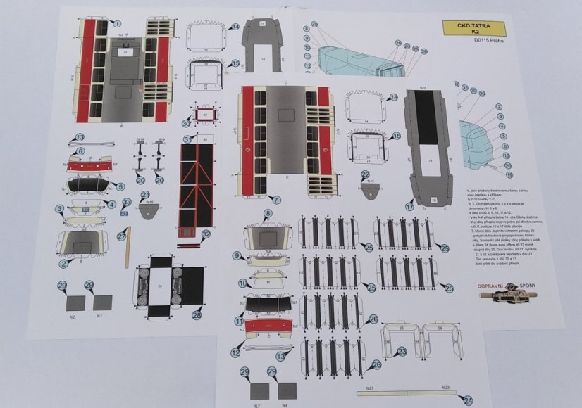 Tramvaj ČKD Tatra K2 - Praha