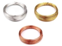 Wire Ø0.5 mm gold
