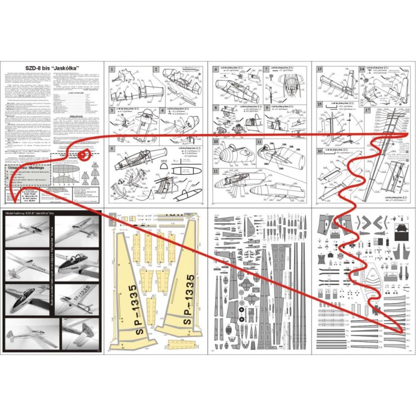 SZD-8 Jaskółka Bis (vlaštovka)