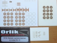 WL-19 - Laserové doplky - diely kolies, diely detailov