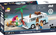 Volkswagen T2a Kombi - Plastová stavebnica COBI