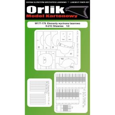 Piasecki H-21C Shawnee - Laser accessories - skeleton