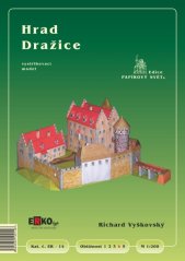 Drazice castle - Paper model