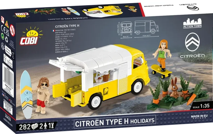 Citroën Type H Holidays - Plastová stavebnice COBI