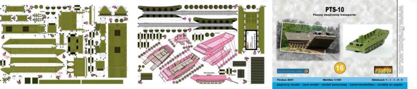 Obojživelný pásový transportér PTS-10