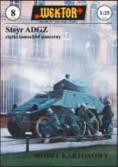 Heavy armored car Steyr adgz