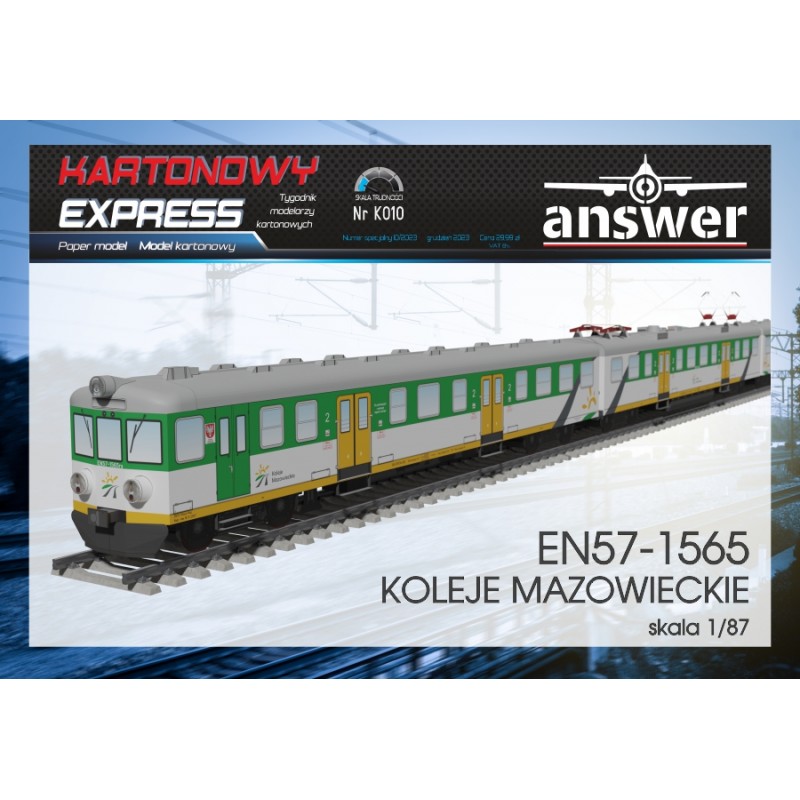 Locomotive EN57-1565 Koleje Mazowieckie