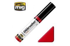 Olejová farba AMMO of MIG Oilbrusher Red