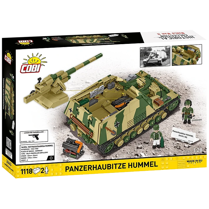 Panzerhaubitze HUMMEL WWI - Plastová stavebnica COBI