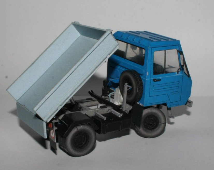IFA multicar 25 - three-sided tipper