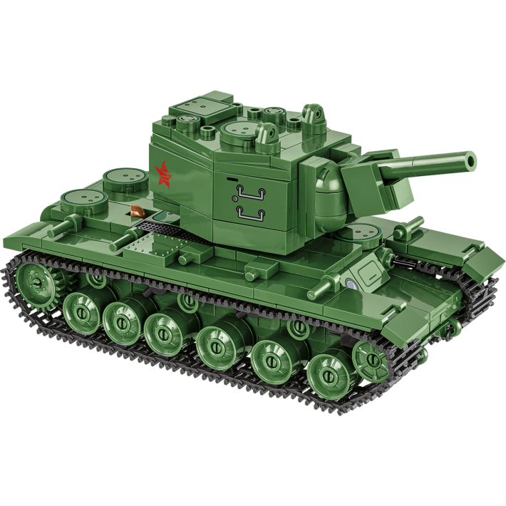 Tank KV-2 WWII - Plastová stavebnica COBI