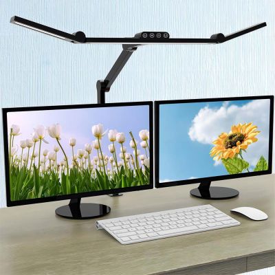 LED stolní pracovní lampa, stmívatelná, 24 W, 3000 - 6500 K