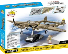 Lockheed P-38 Lightning (H) WWII - Plastová stavebnice COBI