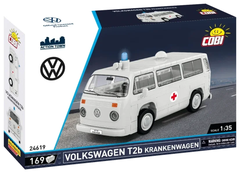 Volkswagen T2a - ambulance - Plastová stavebnice COBI