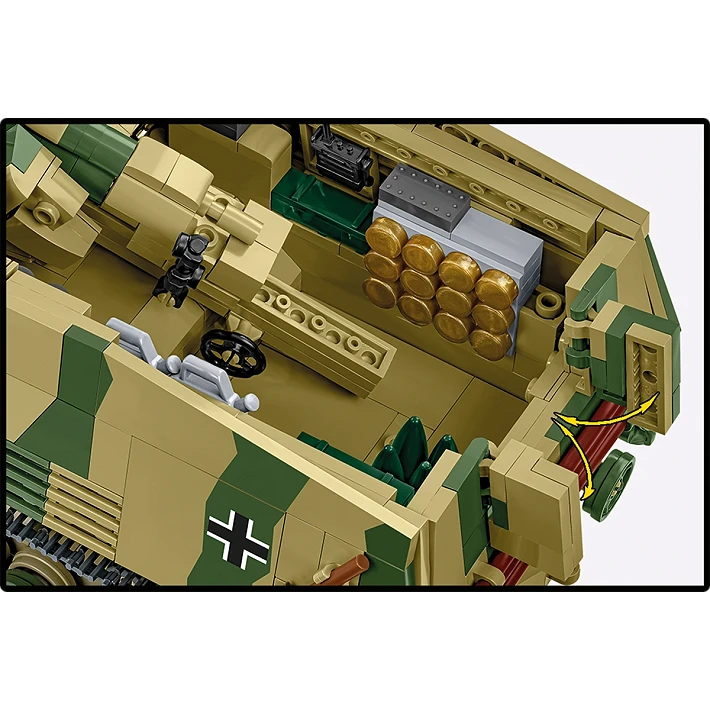 Panzerhaubitze HUMMEL WWI - Plastová stavebnica COBI