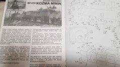 Sovětský pancéřový vlak KOZMA MININ BP 659 - 1943