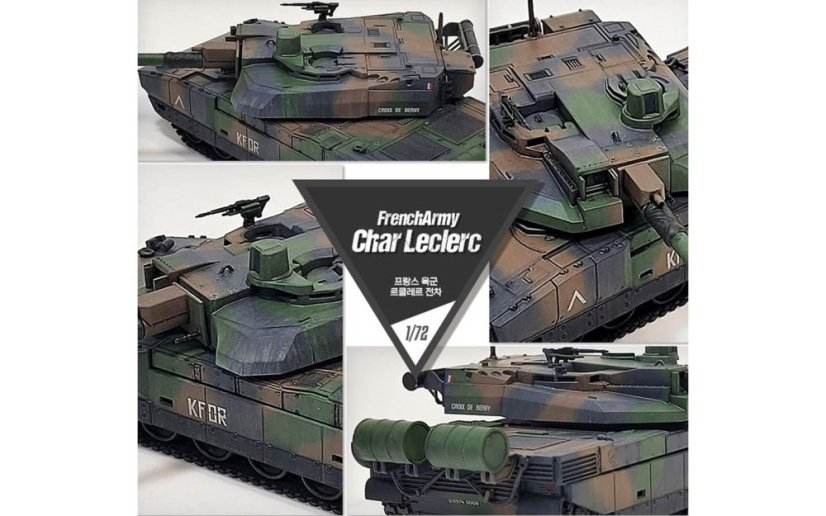French Army Char Leclerc 1/72
