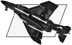F-4S Phantom II - Black Bunny - Plastová stavebnice COBI