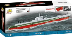Poľská ponorka ORP Sep WWII - Plastová stavebnica COBI