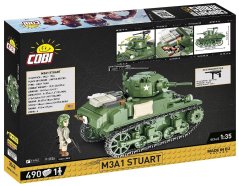 M3A1 Stuart - Plastová stavebnica COBI