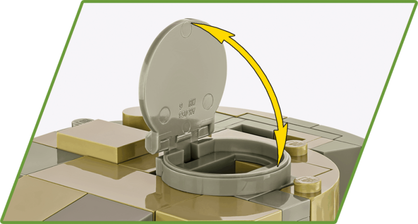 Panzer VI TIGER I 131 WWII - Plastová stavebnica COBI