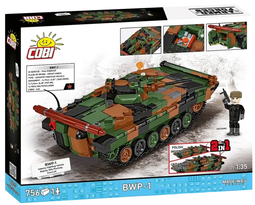 BVP-1 (Polsko/ Ukrajina) - Plastová stavebnice COBI