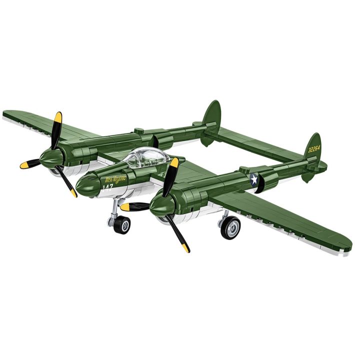 Lockheed P-38 Lightning WWII - Plastová stavebnice COBI