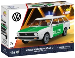 Volkswagen Passat B1 Variant Polícia - Plastová stavebnica COBI