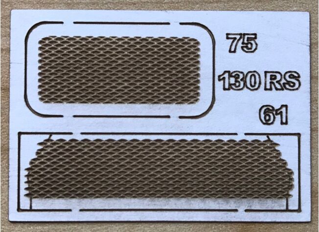 Škoda 130RS Rallye Monte Carlo - Laserové doplňky