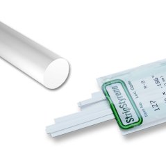 Round plastic profile, diameter 1,6mm, length 350mm