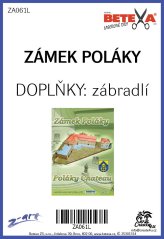 Zámek Poláky - Laserové doplňky - zábradlie