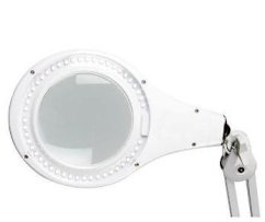 Table magnifier with LED lighting, 5D, 2,25X