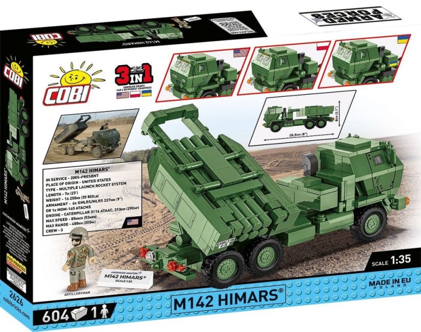 M142 Himars - Plastová stavebnice COBI