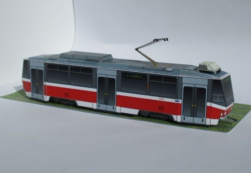 Tramvaj ČKD Tatra T6A5 - Brno