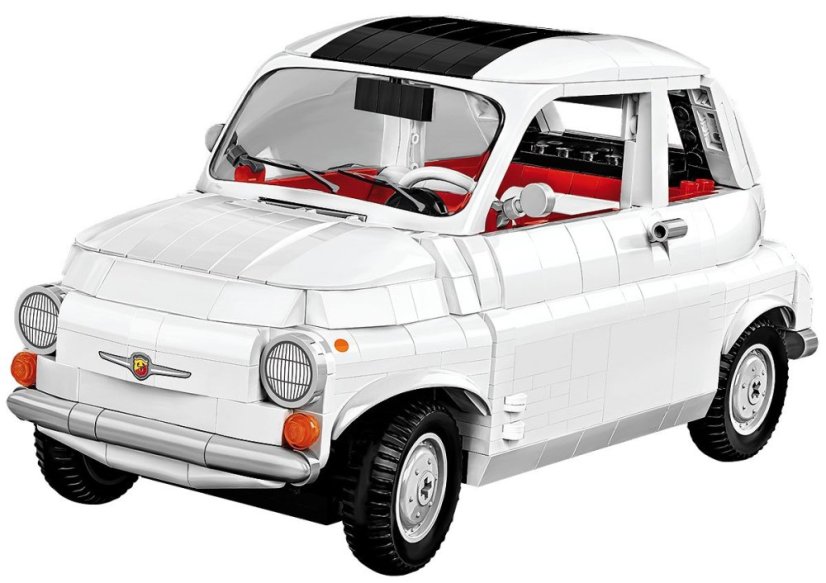 Fiat Abarth 595, 1:12 - Plastová stavebnice COBI