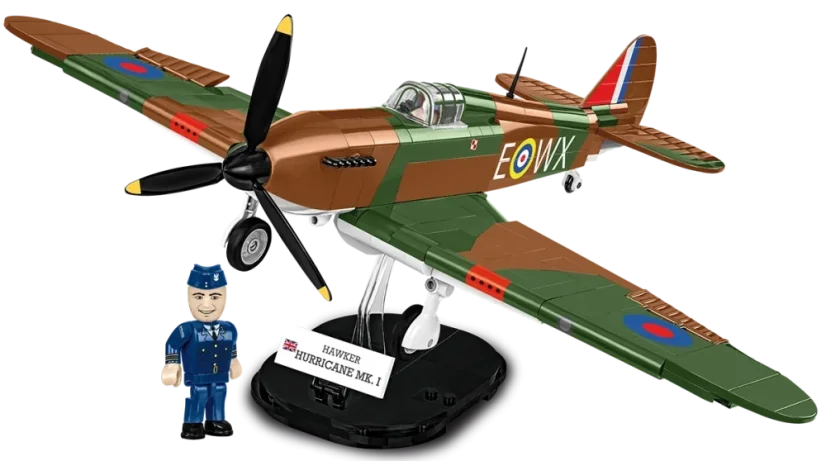 Hawker Hurricane No.302 WWII- Plastová stavebnice COBI