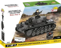 Panzerkampfwagen II Ausf. F - Plastová stavebnica COBI