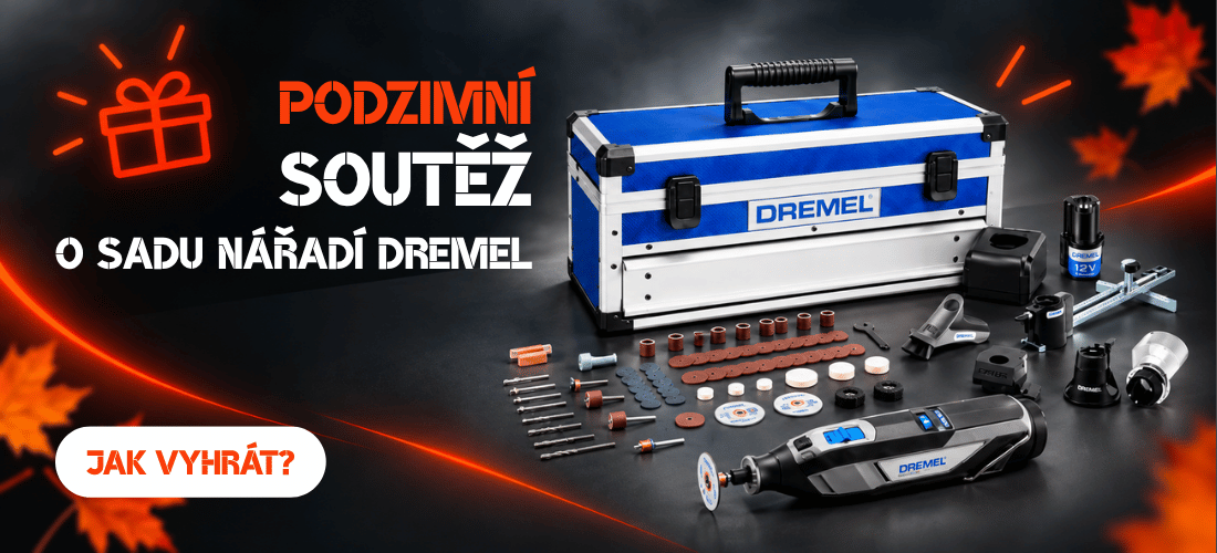 Vyhraj sadu nářadí Dremel za 6000 Kč