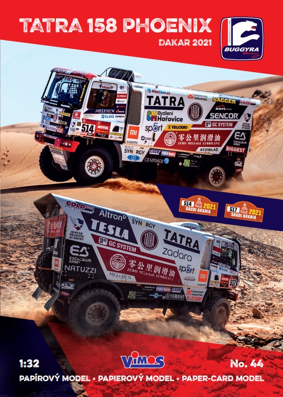 Tatra 158 Phoenix Buggyra - Dakar 2021